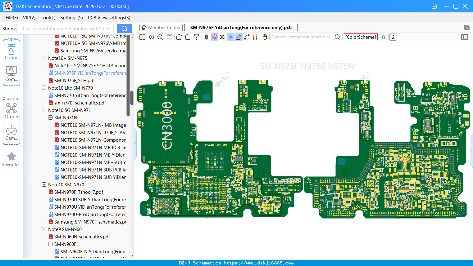 Samsung SM-N975F bitmap(For Reference Only)